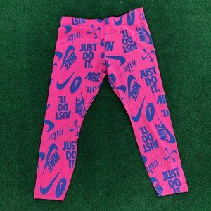 Nike Leg A See All Over Logo Leggings